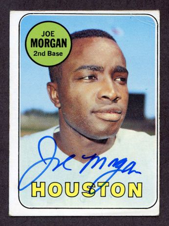 We buy and sell 1960s autographed baseball cards.